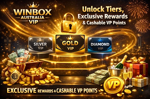 Winbox Australia VIP: Unlock Tiers, Exclusive Rewards & Cashable VP Points
